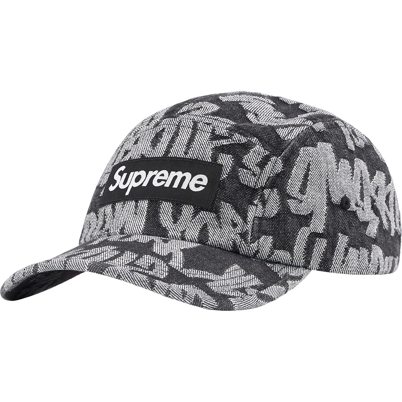 Fat Tip Jacquard Denim Camp Cap view 4